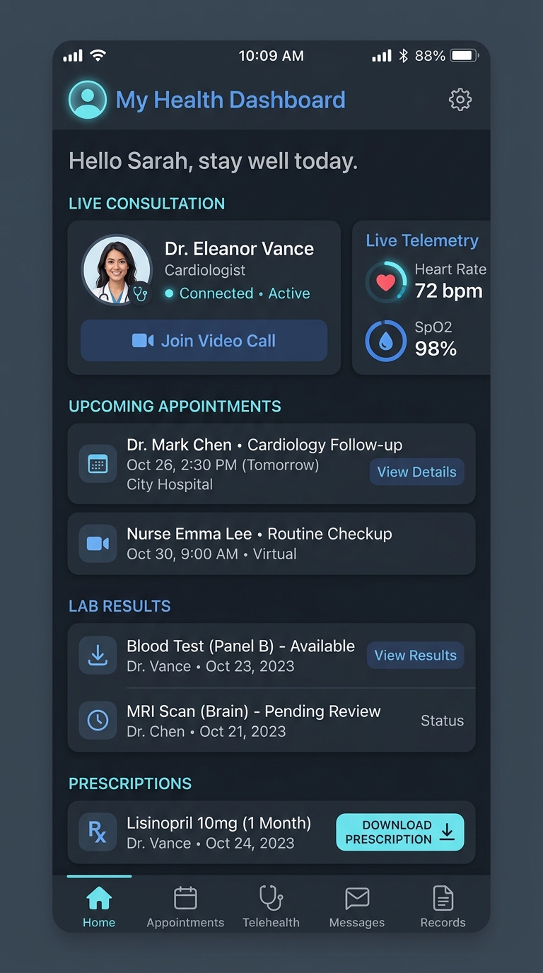 Metro Health Telemedicine & Healthcare App